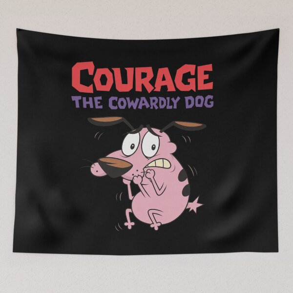 Item preview, Courage the Cowardly Dog designed and sold by Elizabromby.