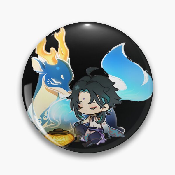 Item preview, Chibi Style Xiao Character Cute Anime Artwork Illustration designed and sold by Ncgdisign.
