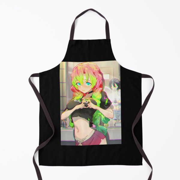 Item preview, Mitsuri and Obanai Inspired Anime Art from Demon Slayer Series designed and sold by Korkonne.