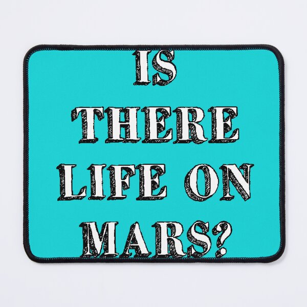 Item preview, is there life on mars sign music song iconic blue designed and sold by Doctor Schtrudel.