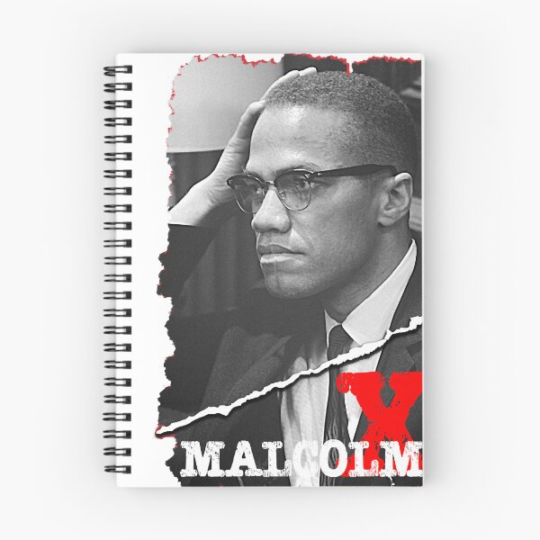 Item preview, Malcolm X_001_Back Mens designed and sold by DebbieLoucks2.
