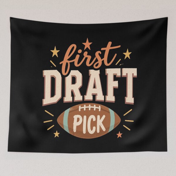 Item preview, First Draft Pick Football designed and sold by Elizabromby.