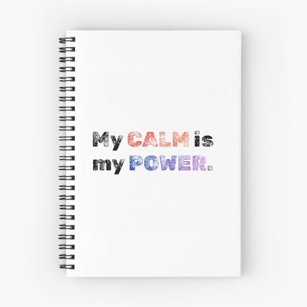 Item preview, #DarkPsychology "My CALM is my POWER." designed and sold by Inktypolis.
