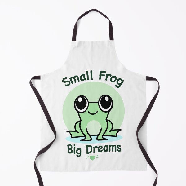 Item preview, Small Frog Big Dreams Cute Kawaii Frog Inspirational Design designed and sold by NicolasMar.