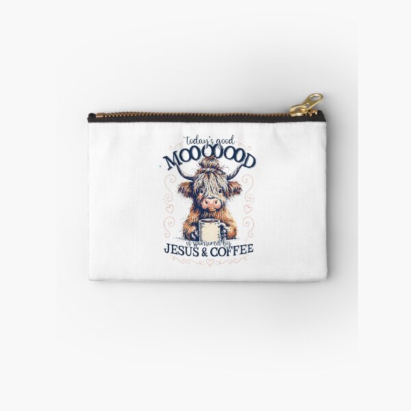 Item preview, Today's Good Moooood Christian Cow Jesus Coffee designed and sold by ImeldaSparks.