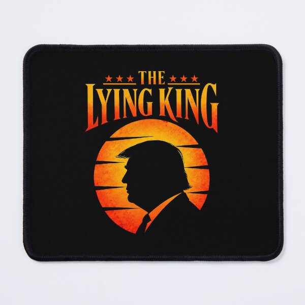 Item preview, The Lying King Trump Political Satire Retro Sunset designed and sold by nryum.