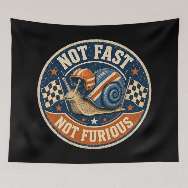Item preview, Not Fast Not Furious Snail designed and sold by TshirtsOnline-.