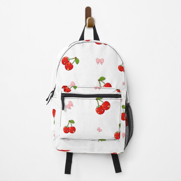 Item preview, Cute Cherry Bow Pattern – Coquette Kawaii Fruit Design designed and sold by lunadesignsmoon.