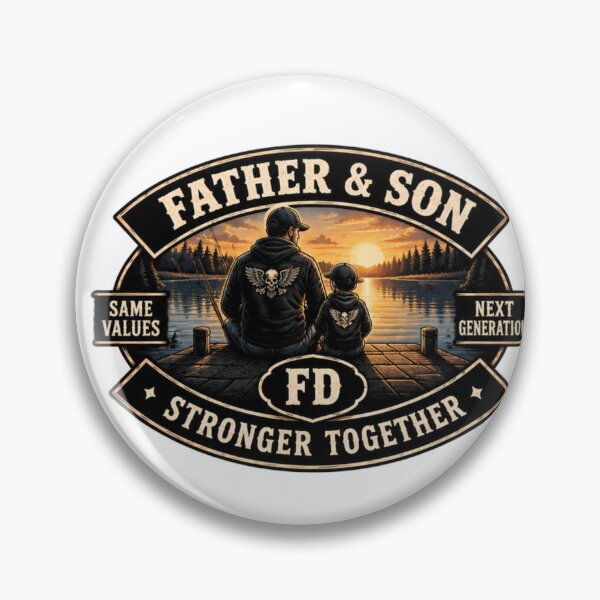 Item preview, Father & Son – Stronger Together Forever designed and sold by Bocianessco.