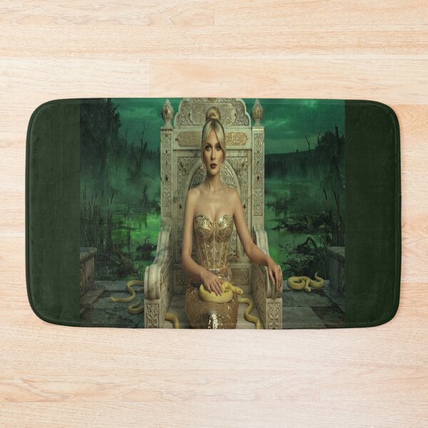 Item preview, Gothic Medusa Queen in Swamp Throne Fantasy Art designed and sold by AfresStudio.