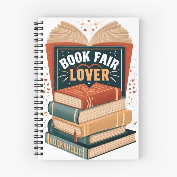 Item preview, Book Fair Lover – Cute Vintage Bookworm Reading Design designed and sold by DyzioSupply.