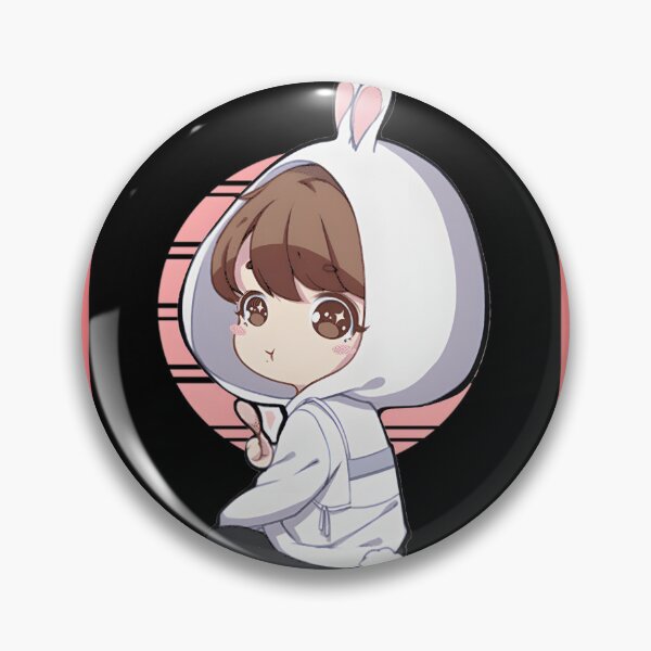 Item preview, Cute Jungkook Chibi Style Fan Art Illustration designed and sold by Ncgdisign.