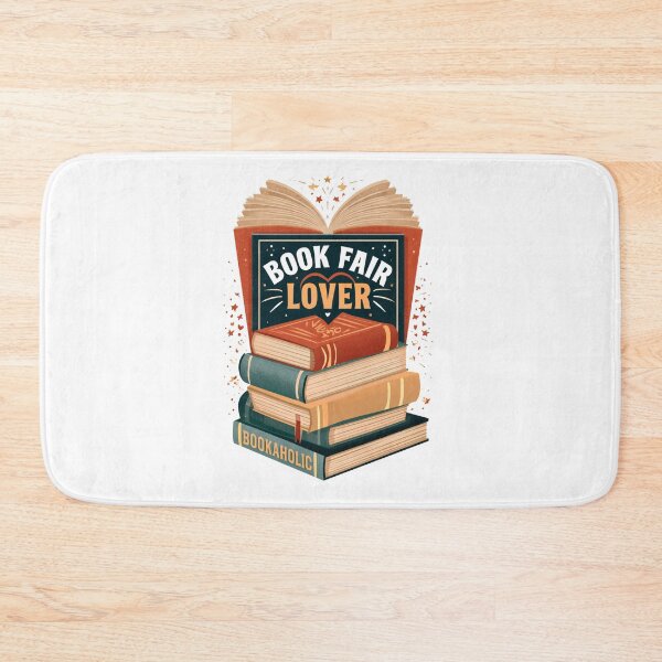 Item preview, Book Fair Lover – Cute Vintage Bookworm Reading Design designed and sold by DyzioSupply.