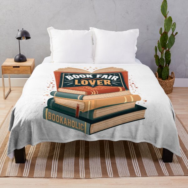 Item preview, Book Fair Lover – Cute Vintage Bookworm Reading Design designed and sold by DyzioSupply.