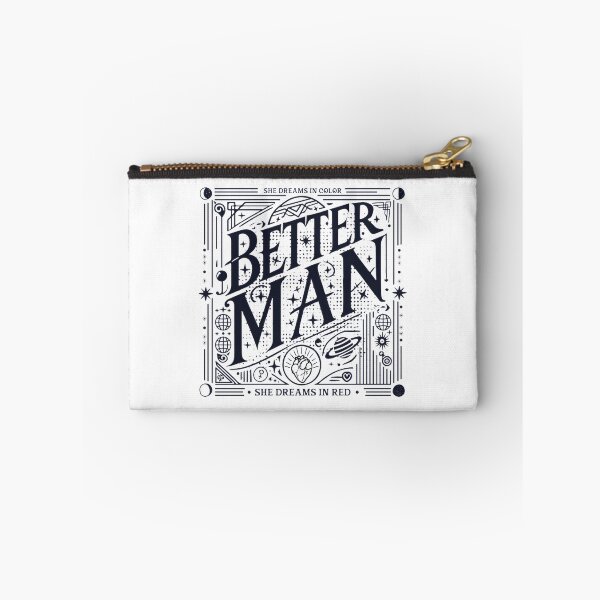 Item preview, Inspirational Better Man Motivational Quote Design for Personal Growth designed and sold by Karamallah.