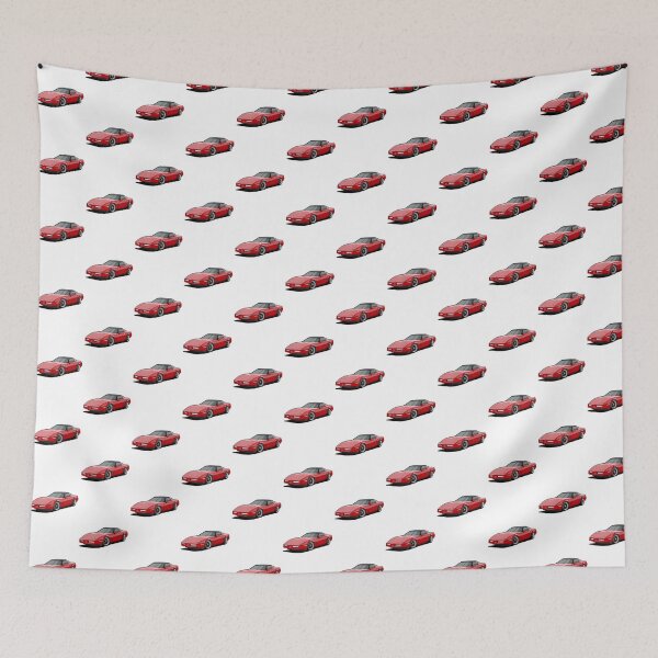 Item preview, Vintage Corvette Car Illustration Classic American Sports Car Design designed and sold by aslannolya.