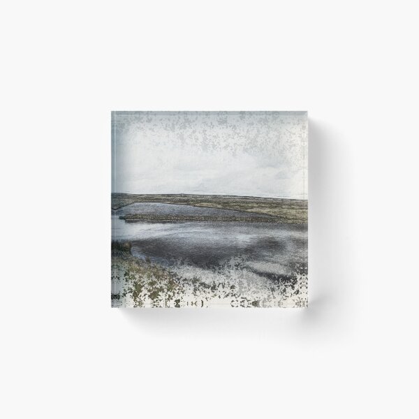 Item preview, Light Hazzles Reservoir & Blackstone Edge Moorland, Yorkshire designed and sold by ArtworkNorth.