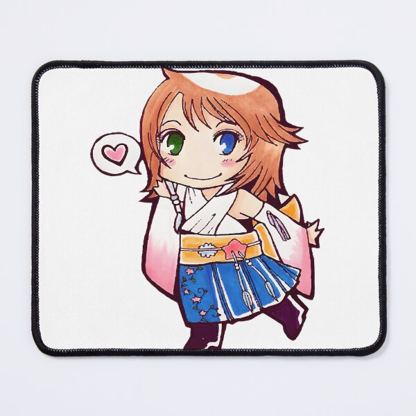 Item preview, Cute Chibi Yuna Character Art with Adorable Anime Style Illustration designed and sold by Ncgdisign.