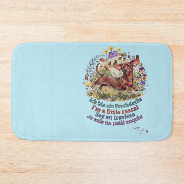 Item preview, WILDWISERS by HERMIE: Dachshund / Dog - I'm a little rascal designed and sold by HERMIE-design.