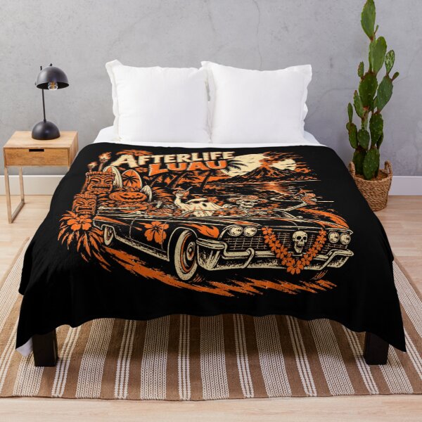 Item preview, Retro-Tiki-Halloween-Spooky-Tropical-Night-Vintage-Horror designed and sold by LittleNhutton.