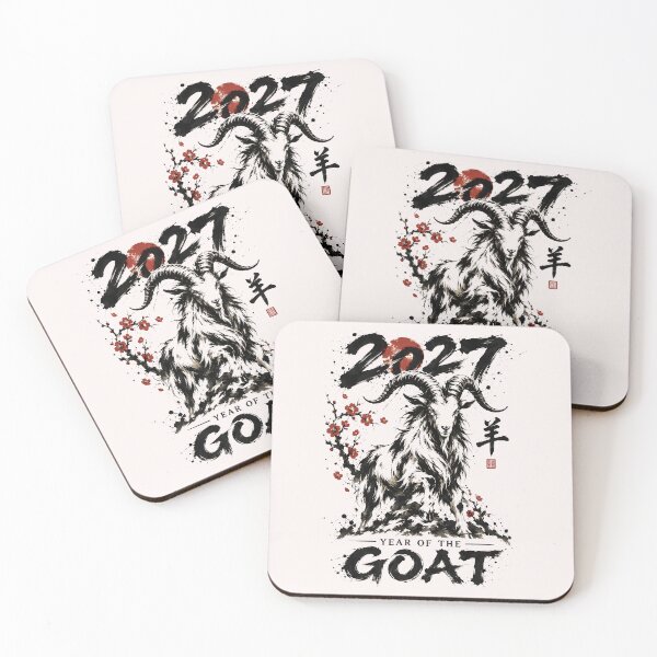Item preview, Year of the goat 2027 Chinese new year designed and sold by Emmatshirt1.