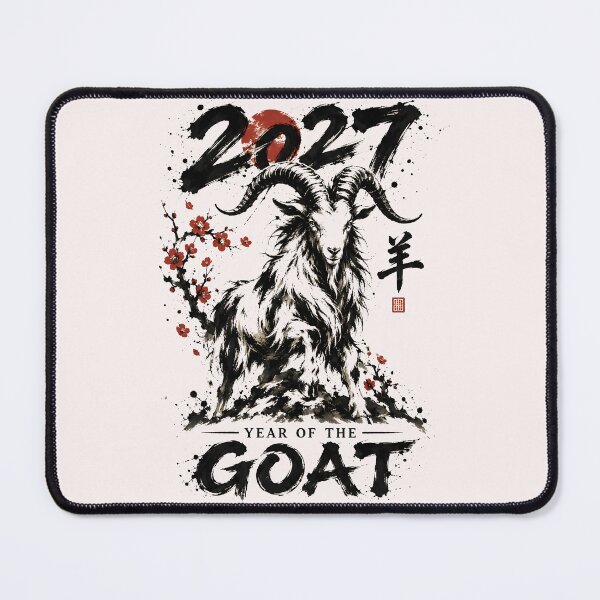 Item preview, Year of the goat 2027 Chinese new year designed and sold by Emmatshirt1.