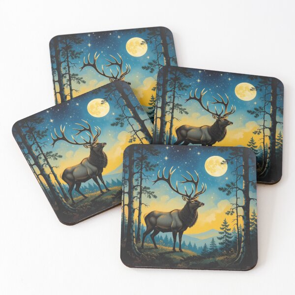 Item preview, Stellar Silence – The Star Deer designed and sold by FotoworldEdel.