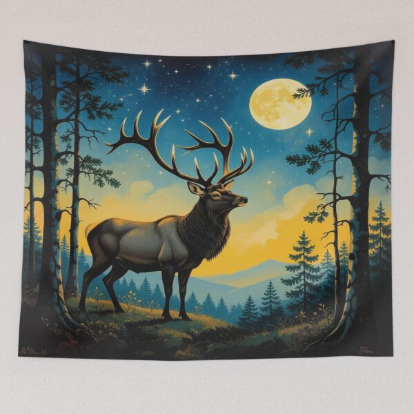 Item preview, Stellar Silence – The Star Deer designed and sold by FotoworldEdel.