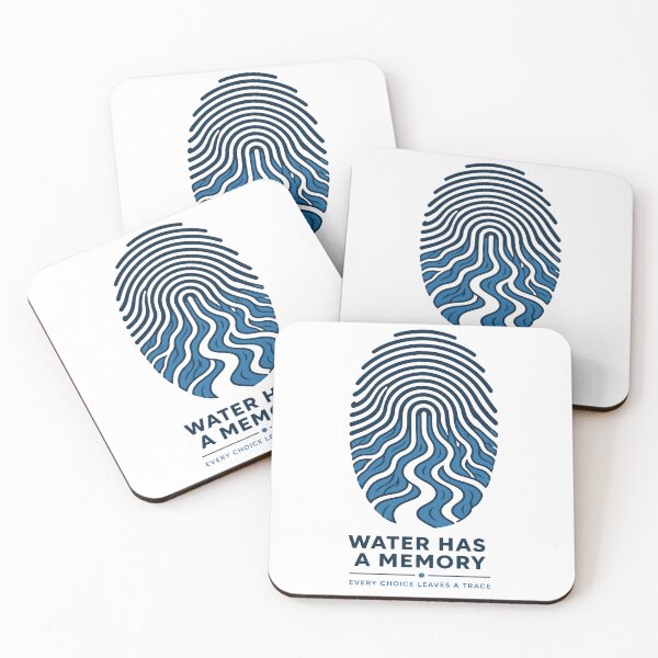 Item preview, Water Has A Memory Fingerprint Design    designed and sold by Nuvoro Eco Awareness.