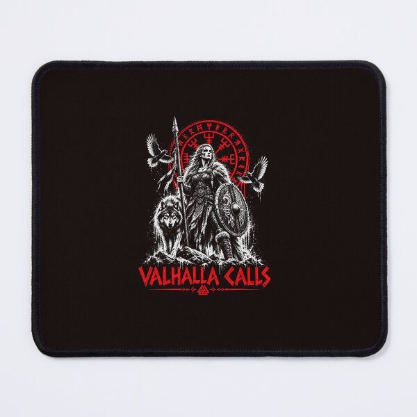 Item preview, Valhalla Calls Odin Wolf and Raven Viking Norse Compass designed and sold by ImeldaSparks.
