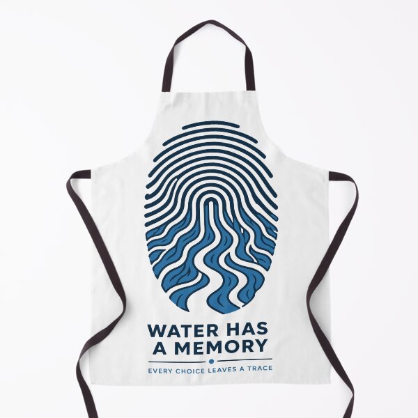 Item preview, Water Has A Memory Fingerprint Design    designed and sold by Nuvoro Eco Awareness.