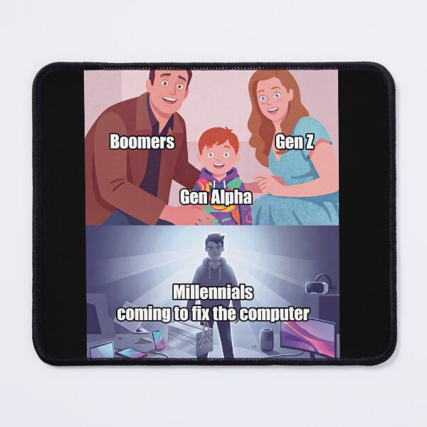 Item preview, Millennials Are the Tech Support designed and sold by elhunteros.