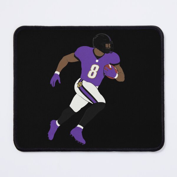 Item preview, Football Player Purple designed and sold by Elizabromby.