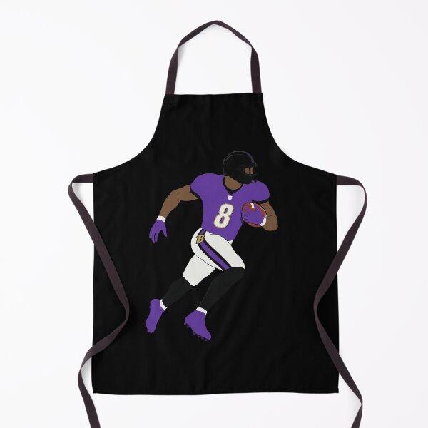 Item preview, Football Player Purple designed and sold by Elizabromby.
