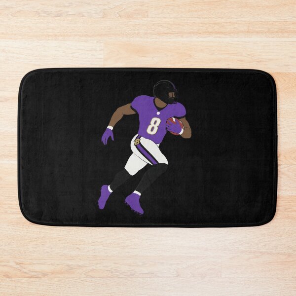 Item preview, Football Player Purple designed and sold by Elizabromby.
