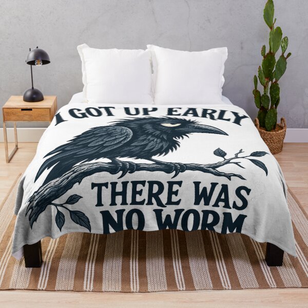 Item preview, I Got Up Early, There Was No Worm Funny designed and sold by andre-hollow.