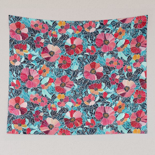 Item preview, Floral Symmetric Design designed and sold by OldSchool90s.