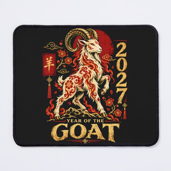 Item preview, Year of the goat 2027 Chinese new year designed and sold by Emmatshirt1.