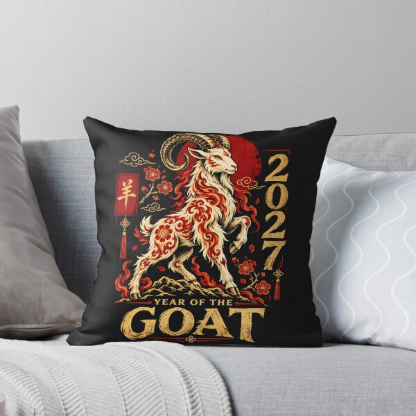 Item preview, Year of the goat 2027 Chinese new year designed and sold by Emmatshirt1.