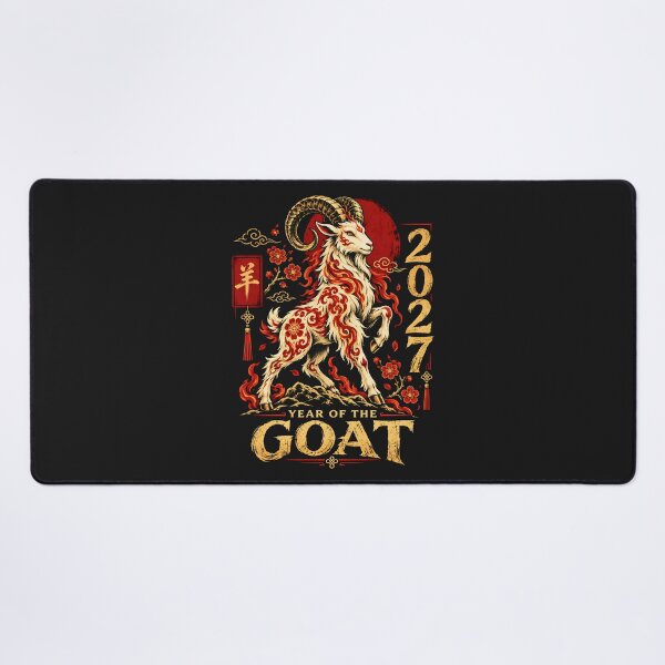 Item preview, Year of the goat 2027 Chinese new year designed and sold by Emmatshirt1.