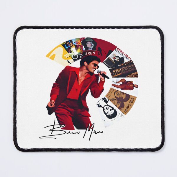 Item preview, Bruno Mars Inspired Romantic Tour Music Concert Design designed and sold by Barhooom.