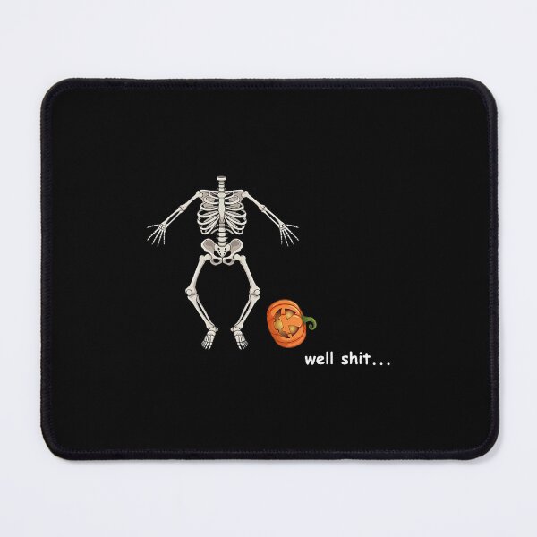 Item preview, Funny Halloween Skeleton Pumpkin Head Well Shit designed and sold by nryum.