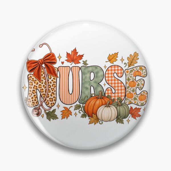 Item preview, Nurse Autumn Pumpkin Stethoscope Design designed and sold by VGAfanatic.