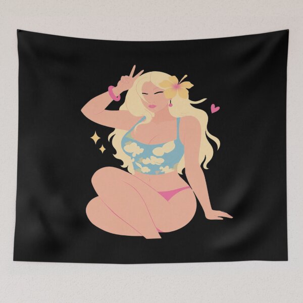 Item preview, Blonde Beach Girl designed and sold by DiyaLin009.