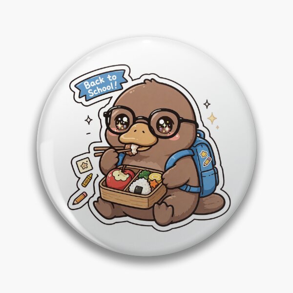 Item preview, Platypus Eating Bento Back To School designed and sold by Wildlife-Walk.