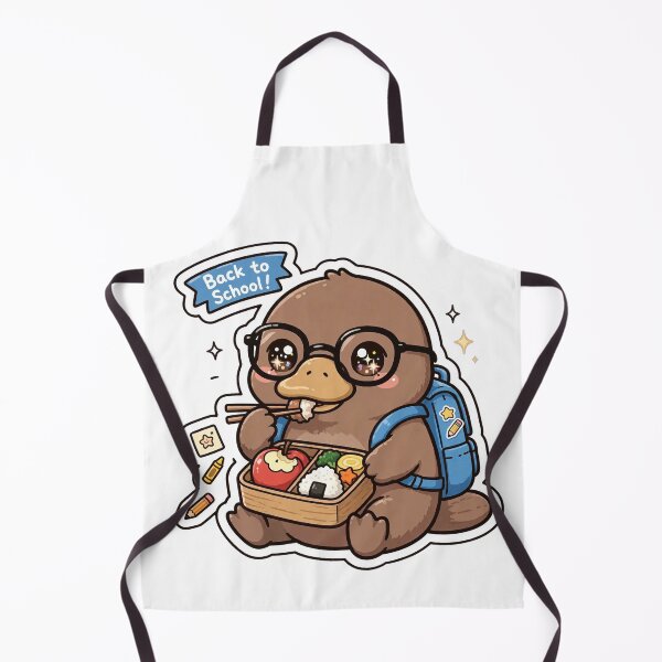 Item preview, Platypus Eating Bento Back To School designed and sold by Wildlife-Walk.