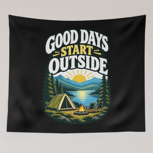 Item preview, GOOD DAYS START OUTSIDE Part1 designed and sold by Ahsacom.