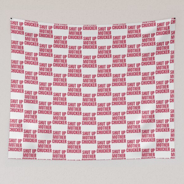 Item preview, Shut Up Motherchucker Retro Vintage Style Graphic Design designed and sold by DesignerOsa.