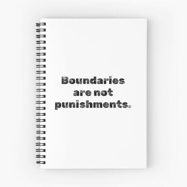 Item preview, #DarkPsychology "Boundaries are not punishments." designed and sold by Inktypolis.