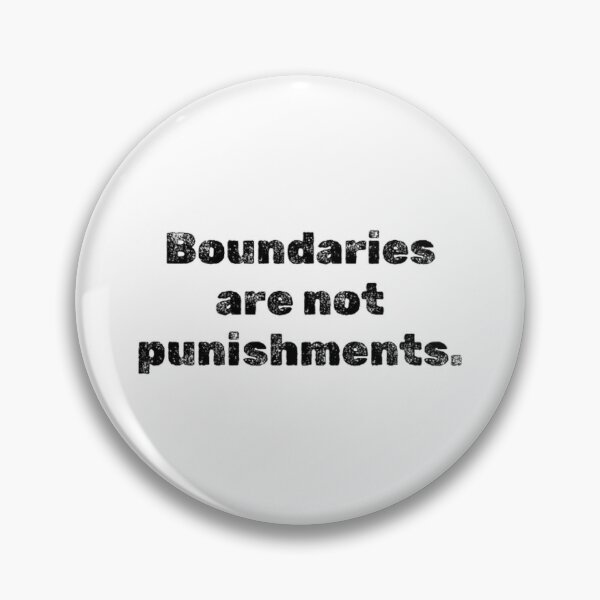 Item preview, #DarkPsychology "Boundaries are not punishments." designed and sold by Inktypolis.